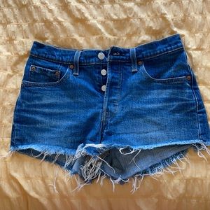 Levi’s 501 denim shorts
